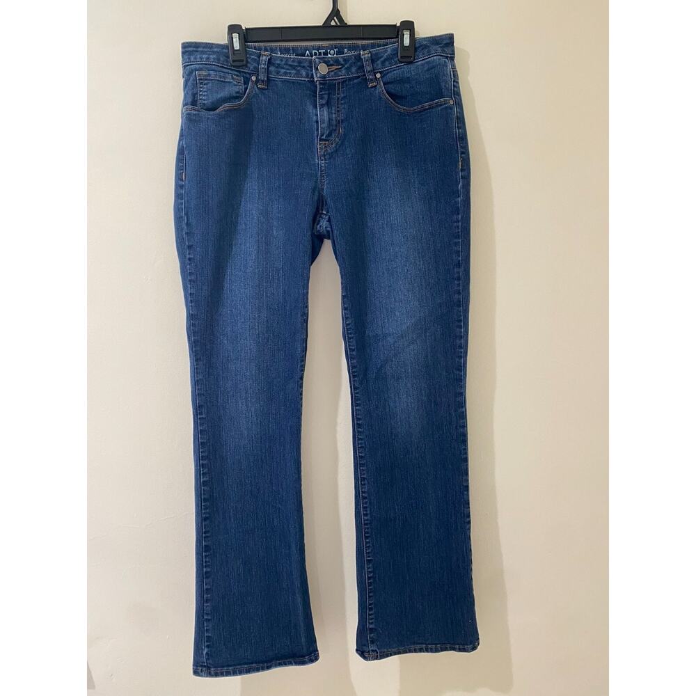 Apt. 9 Jeans Women's Size 12 Bootcut Dark Blue
